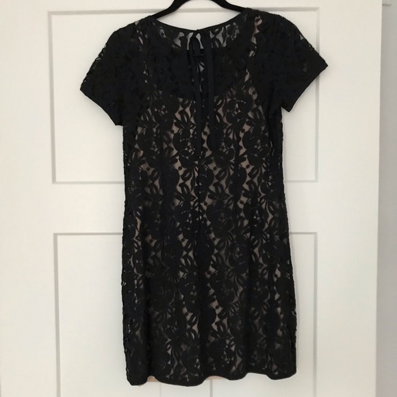 Loft Lace Short Sleeved Dress - Picture 2 of 3